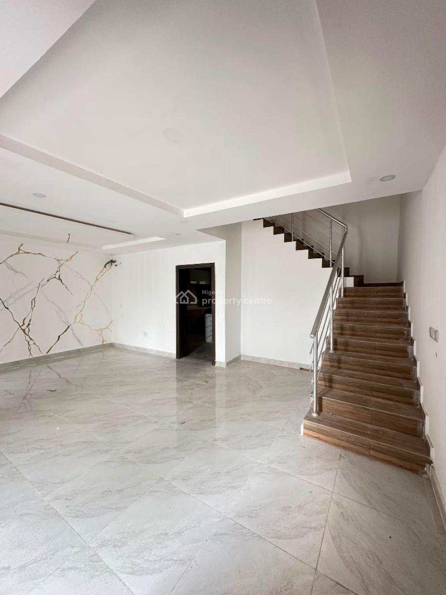 Exquisite Spacious Luxury 4 Bedroom Terrace Duplex with a Bq and Pool, Ikate, Lekki, Lagos, Terraced Duplex for Sale