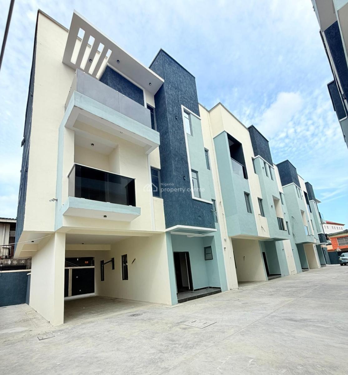 Very Beautiful 4 Bedroom Terrace Duplex with Bq & C of O, Located at Oregun,, Ikeja, Lagos, Terraced Duplex for Sale