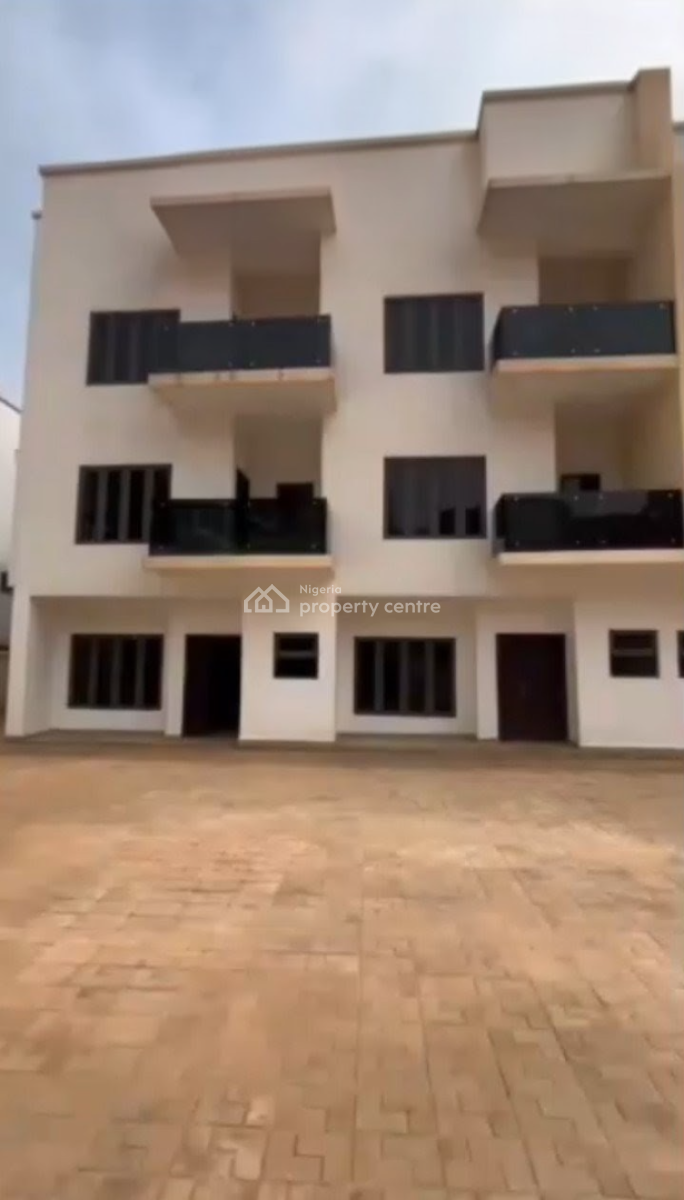 5 Units of 4bedroom Terrace Duplexes +bq Each, Guzape Main, Guzape District, Abuja, Terraced Duplex for Sale