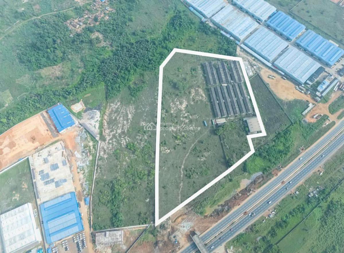 8.0178 Hectares (80,178.87 Sqm), Suitable for Commercial Or Industrial, Directly Along The Lagos-ibadan Expressway, Beside Wichtech Roofing Co, Mowe Ofada, Ogun, Mixed-use Land for Sale