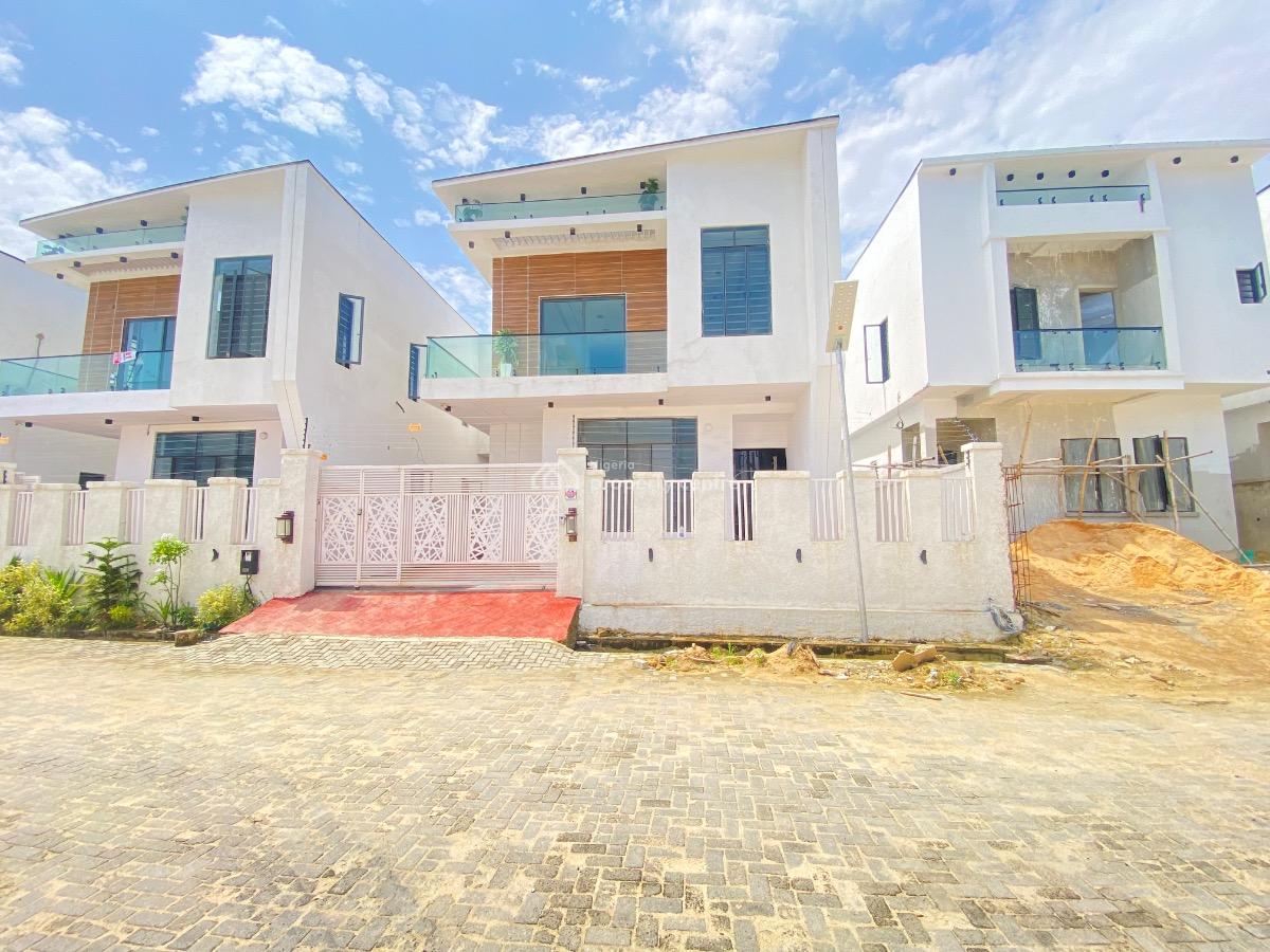 Exquisite 4 Bedroom Fully Detached House with Bq, Ajah, Ajah, Lagos, Detached Duplex for Rent