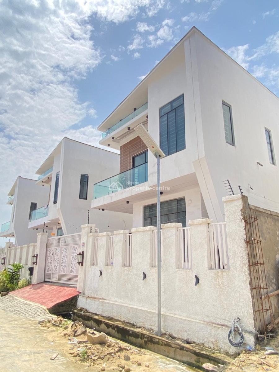 Exquisite 4 Bedroom Fully Detached House with Bq, Ajah, Ajah, Lagos, Detached Duplex for Rent