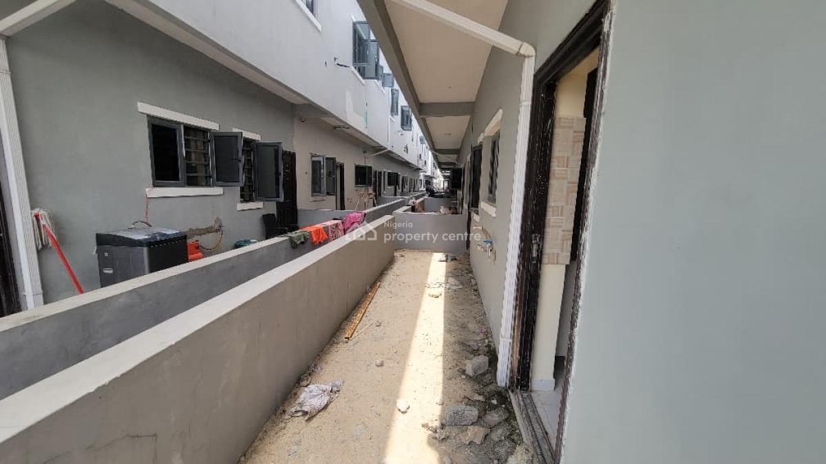 Spacious Well Mantained 3 Bedroom Terrace Duplex with a Room Bq, Dreamville Court, Ocean Palm Estate Sangotedo, Sangotedo, Ajah, Lagos, House for Rent