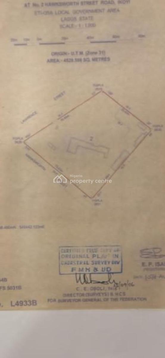 4800sqm,  2,400sqm, 1,200sqm, at Lawrence Road, Off Alexander Avenue, Old Ikoyi!, Old Ikoyi, Ikoyi, Lagos, Mixed-use Land for Sale