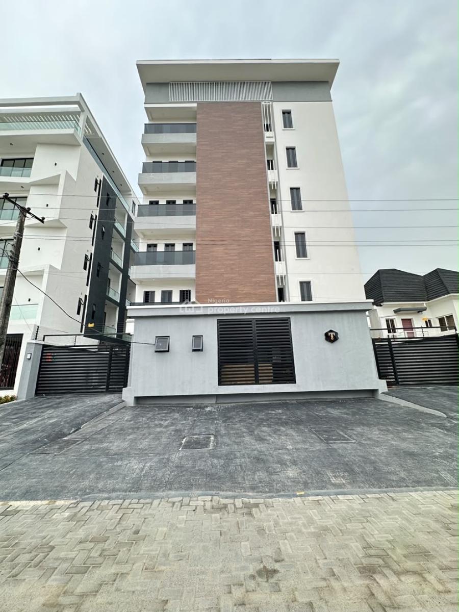 Luxurious 2 Bedroom Apartment with Elevator in a Flood Free Area, Perfect for Shortlet, Annual Rental Investment Or Personal Residence, Ikate, Lekki, Lagos, Flat / Apartment for Sale