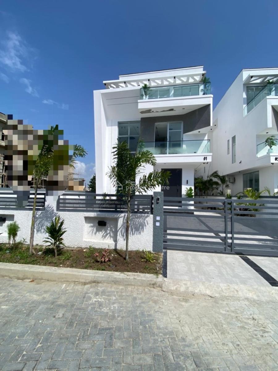a Sophisticated 5 Bedroom Fully Detached-, Osapa, Lekki, Lagos, Detached Duplex for Sale