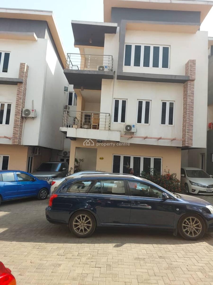 4 Bedroom Terrace Duplex, By Coza Church, Guzape District, Abuja, Terraced Duplex for Sale
