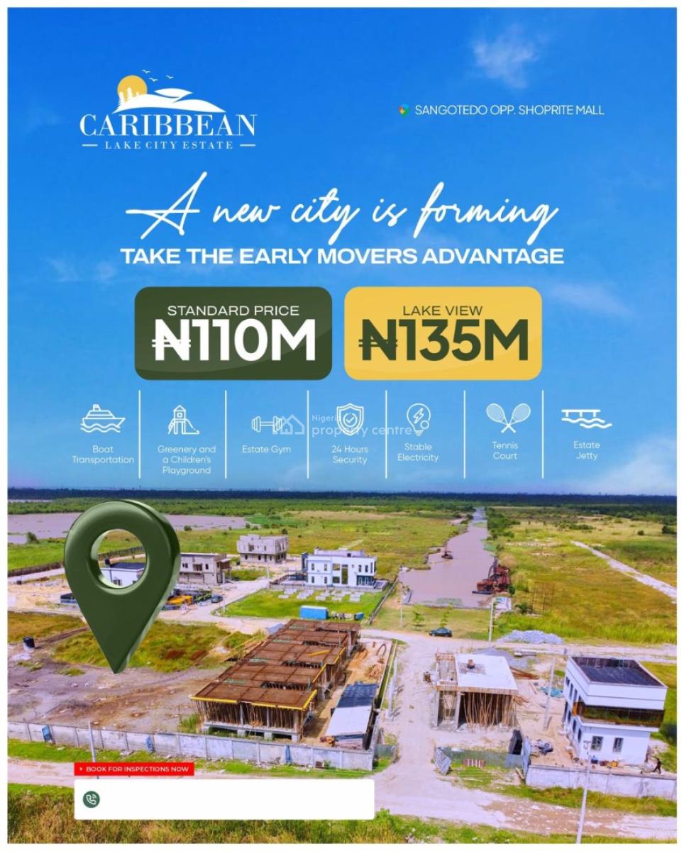 Buy and Build Plots with a Verified Title, Sangotedo, Ajah, Lagos, Residential Land for Sale