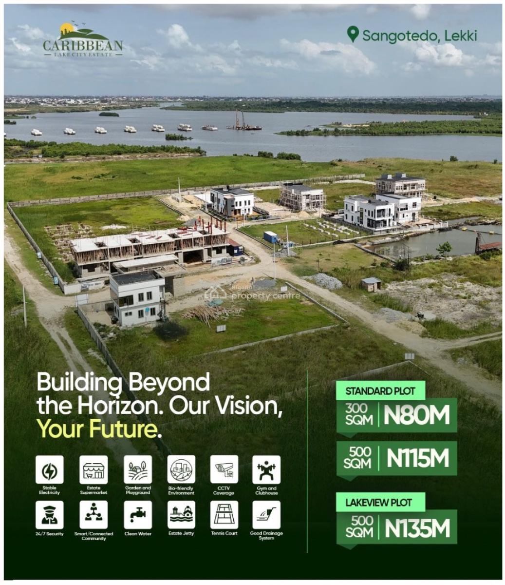 Buy and Build Plots with a Verified Title, Sangotedo, Ajah, Lagos, Residential Land for Sale