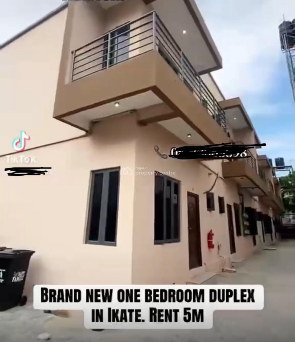 Newly Built 1 Bed Apartment, Salem, Ikate, Lekki, Lagos, Mini Flat (room and Parlour) for Rent