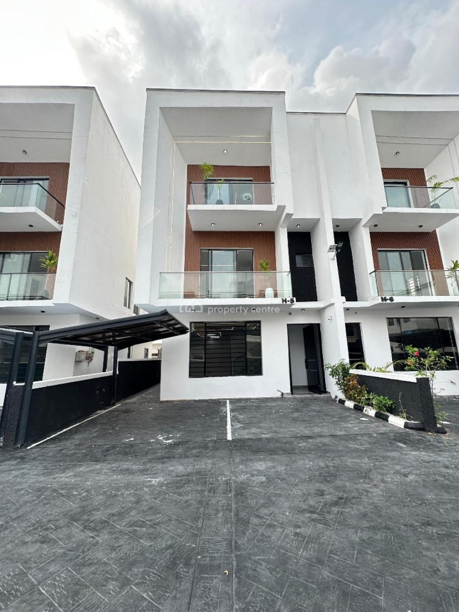 Exquisite Spacious Luxury 4 Bedroom Semi-detached Duplex with Bq, Pool, Orchid, Lekki, Lagos, Semi-detached Duplex for Sale
