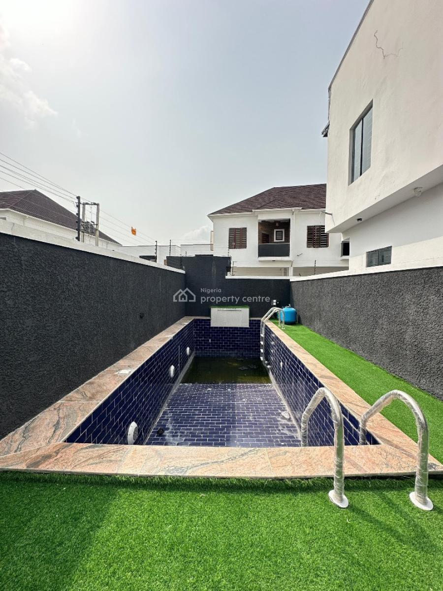 Exquisite Spacious Luxury 4 Bedroom Semi-detached Duplex with Bq, Pool, Orchid, Lekki, Lagos, Semi-detached Duplex for Sale