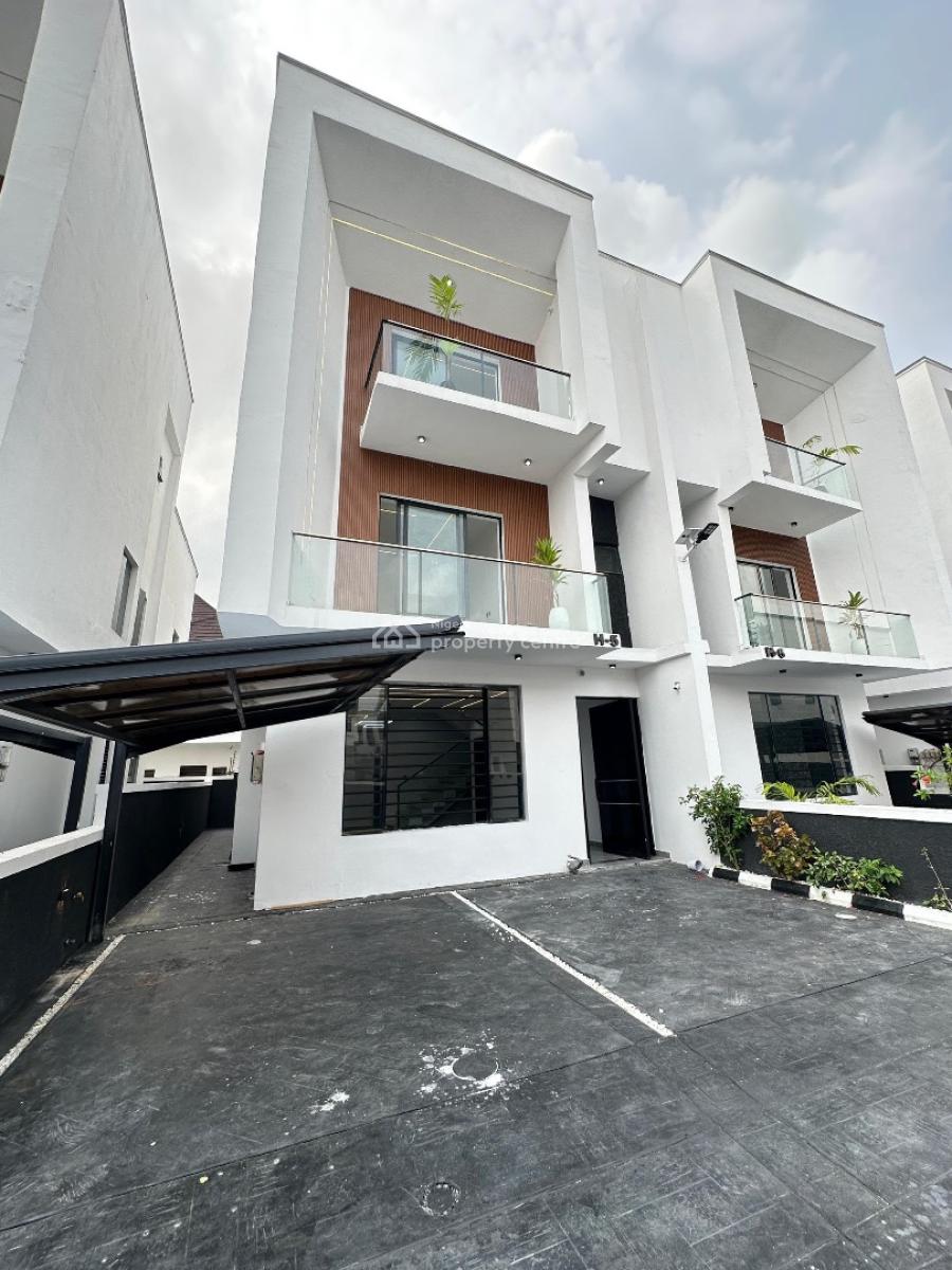 Exquisite Spacious Luxury 4 Bedroom Semi-detached Duplex with Bq, Pool, Orchid, Lekki, Lagos, Semi-detached Duplex for Sale