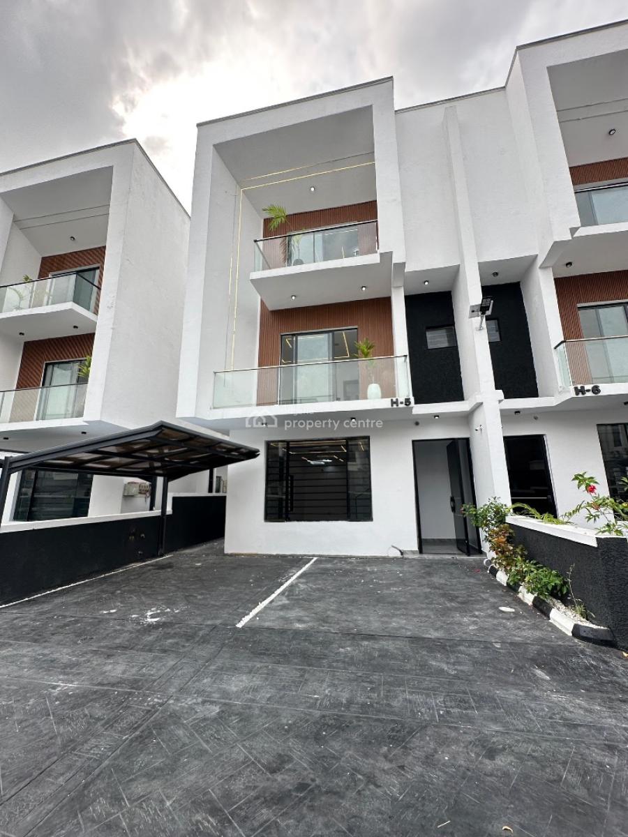 Exquisite Spacious Luxury 4 Bedroom Semi-detached Duplex with Bq, Pool, Orchid, Lekki, Lagos, Semi-detached Duplex for Sale