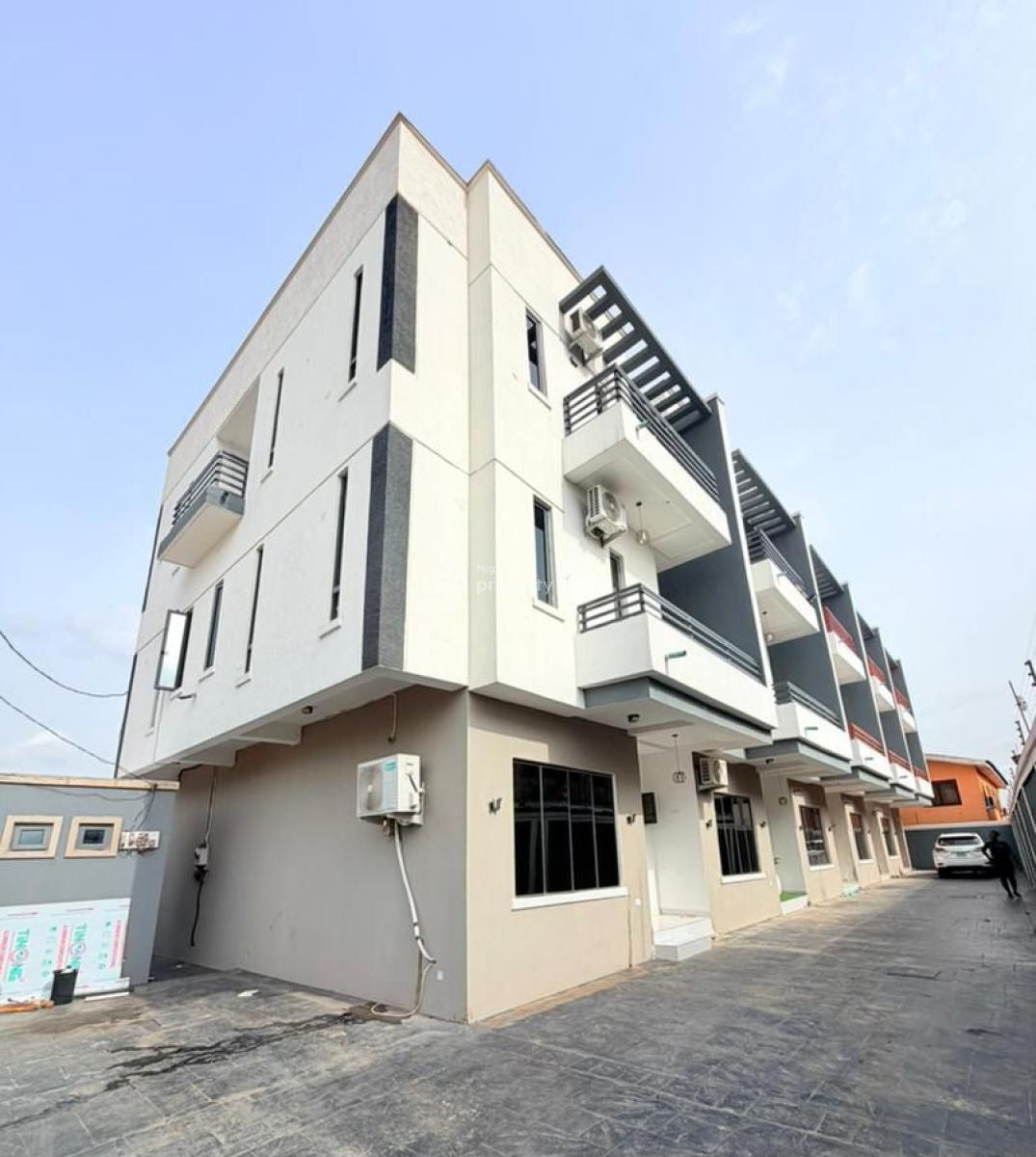 Well Built 4 Bedroom Terrace  Duplex with Bq, Few Minutes Drive From Magodo Phase One, Olowora, Magodo, Lagos, Terraced Duplex for Sale