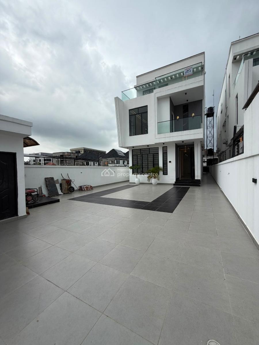 Well Finished 5 Bedroom Detached Duplex with Pool, Bq and Open Terrace, Lekki Phase 1, Lekki, Lagos, Detached Duplex for Sale