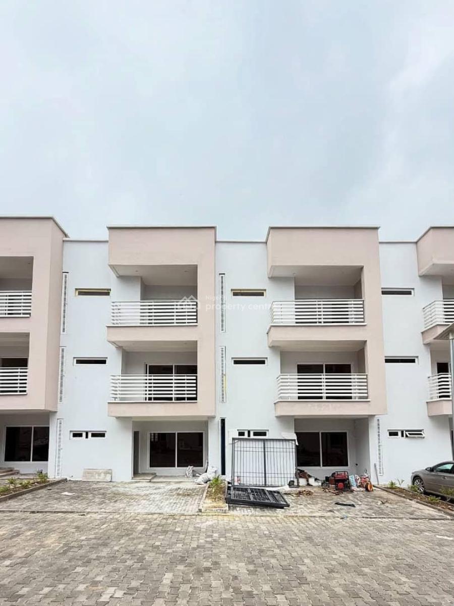 4 Bedroom Terrace Duplex with Bq, Utako, Abuja, Terraced Duplex for Rent
