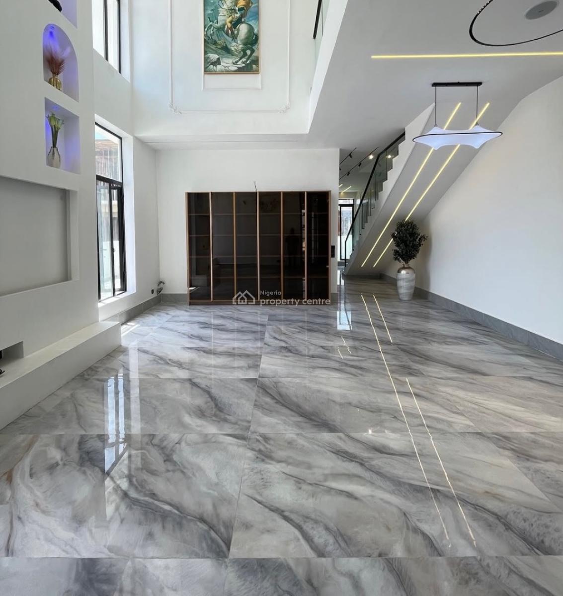 Stunning 5 Bedroom Semi Detached Duplex with Swimming Pool and Bq, Lekki Phase 1, Lekki Phase 1, Lekki, Lagos, Semi-detached Duplex for Sale