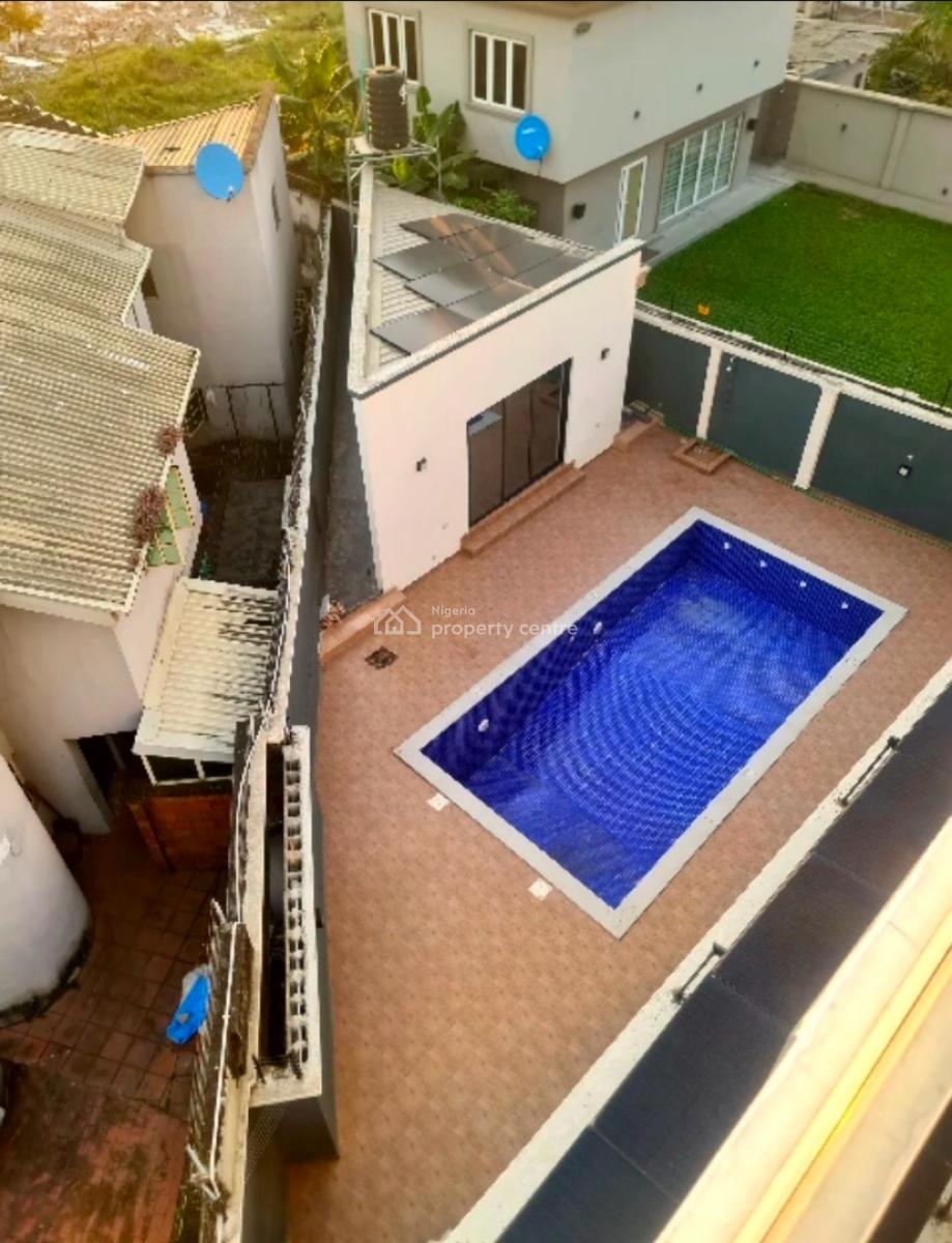 4 Bedroom with a Bqswimming Pool  Gym Lift  Parking Space for 2 Cars 2, Ikeja Gra, Ikeja, Lagos, Flat / Apartment for Sale