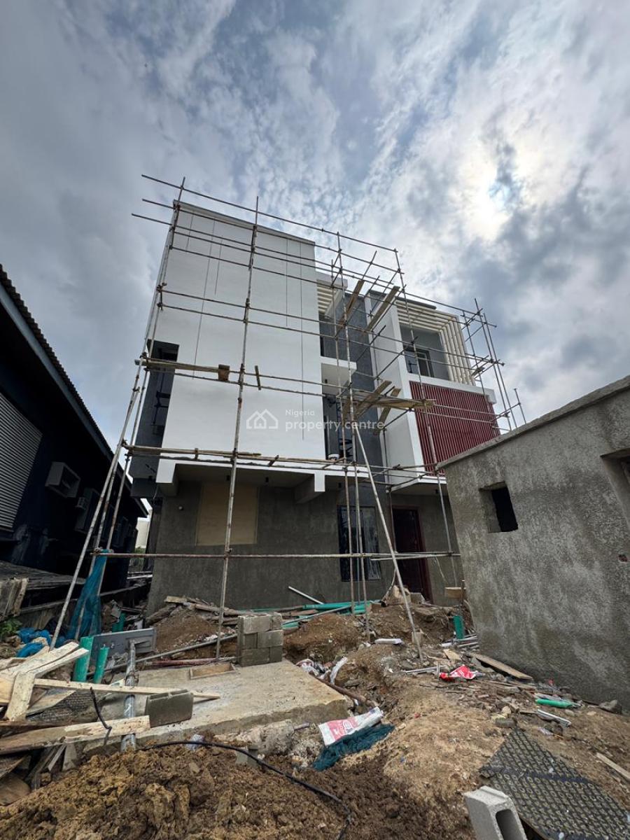 Well Built 4 Bedroom Terrace Duplex with Bq, Surulere, Lagos, Terraced Duplex for Sale