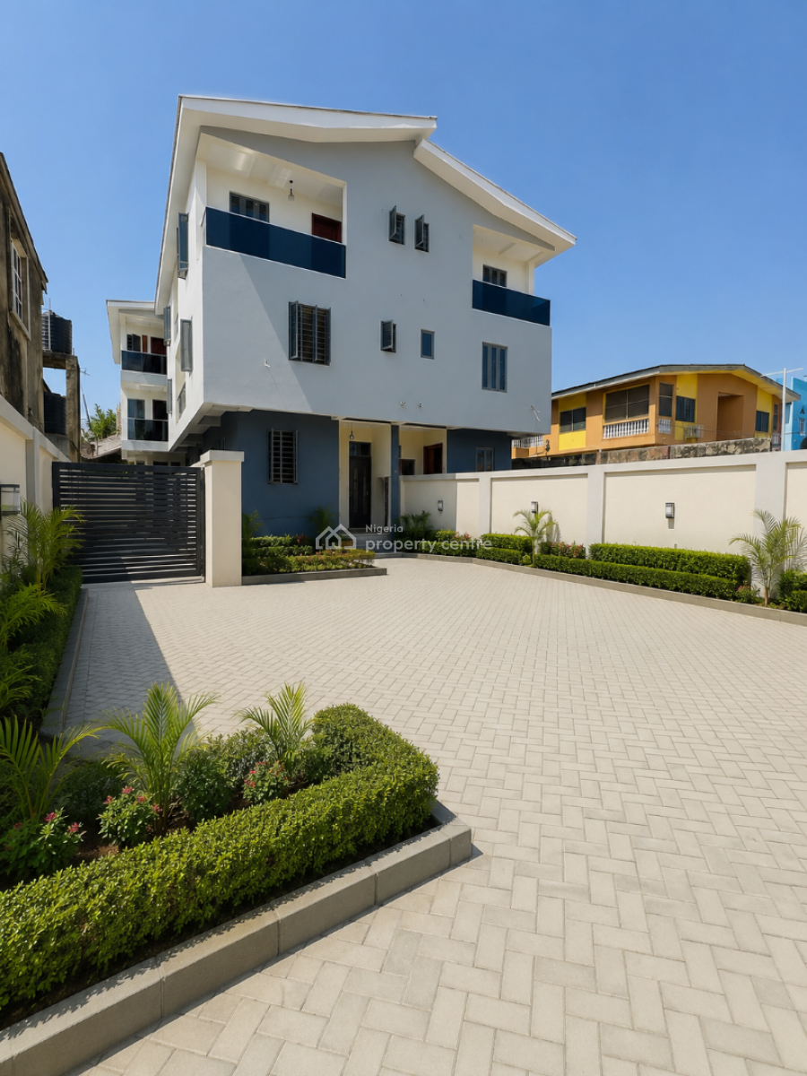 Astoundingly Built 4 Bedroom Semi Detached Duplex with Bq, Exclusively Built Home with Bq in a Serene Neighborhood, Gbagada, Lagos, Semi-detached Duplex for Sale