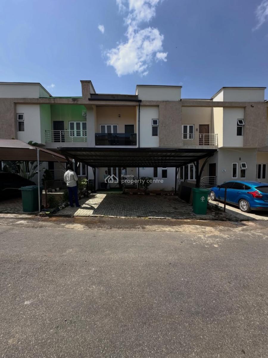 Fully Furnished 3 Bedroom Terrace Duplex + Family Lounge + Inverter, Karsana, Abuja, Terraced Duplex for Sale
