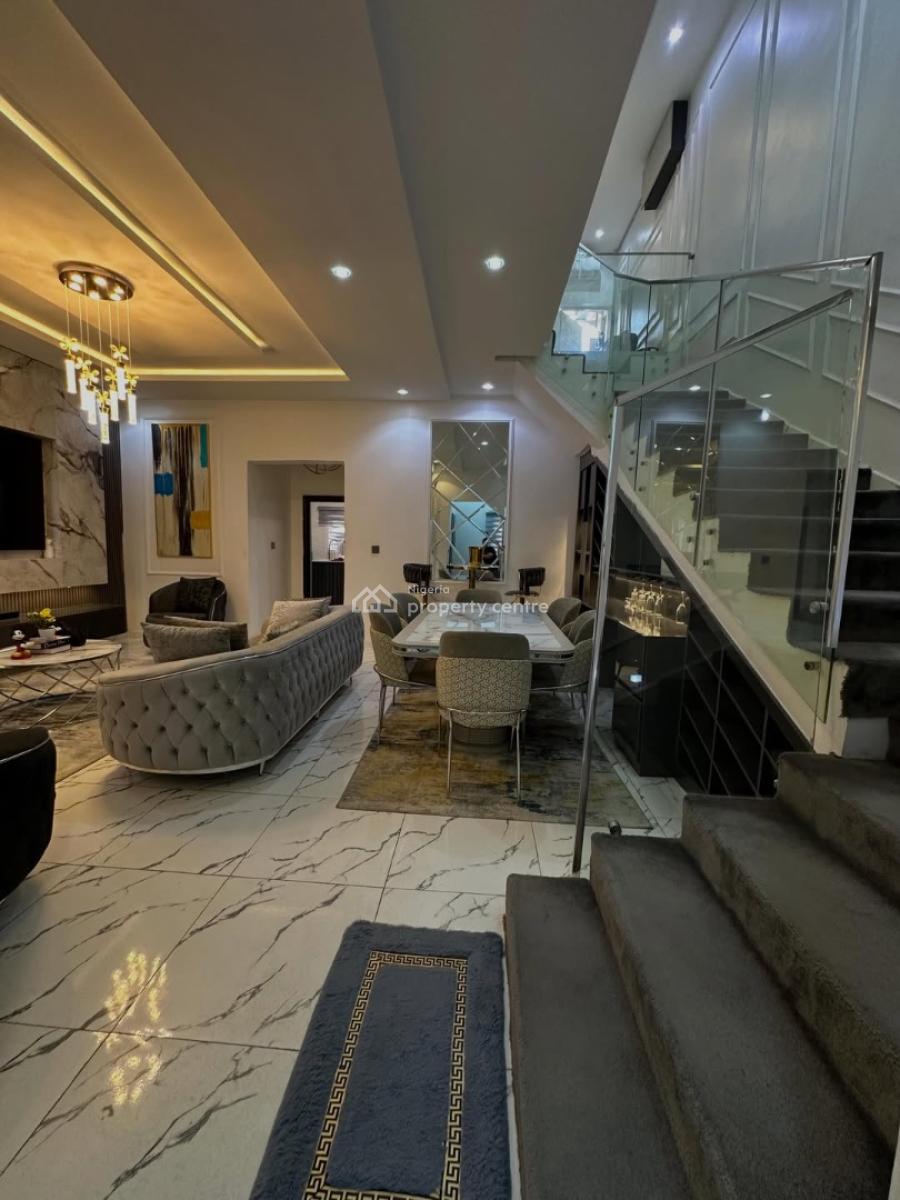 Fully Furnished 3 Bedroom Terrace Duplex + Family Lounge + Inverter, Karsana, Abuja, Terraced Duplex for Sale