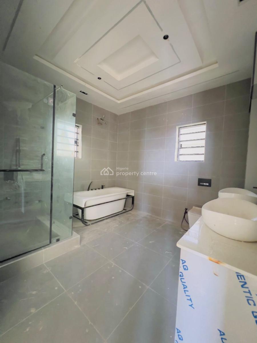 Exquisitely Built 4 Bedroom Duplex with Terrace  Plus Bq, Smart Automated Home with Bq, Gym Space, Roof Terrace in an Estate, Surulere, Lagos, Detached Duplex for Sale