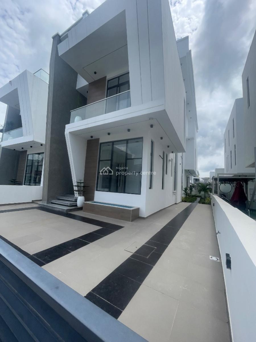Brand New 5-bedroom Detached Duplex with Cinema & Swimming Pool, Lekki, Osapa, Lekki, Lagos, Detached Duplex for Sale