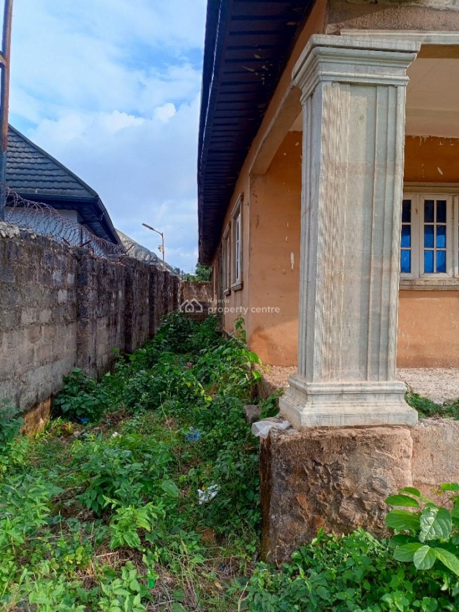 2 Units of 4 Bedrooms Bungalow 95% Completed and 3 Flats of 2bedroom E, Location Amagba Gra Benin City Edo State. Close to The Road, Benin, Oredo, Edo, Detached Bungalow for Sale