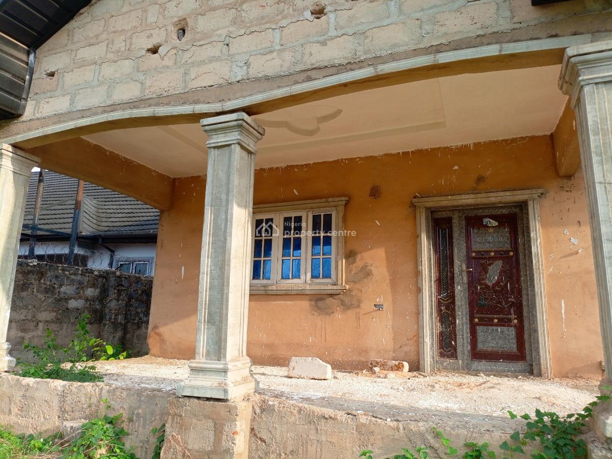 2 Units of 4 Bedrooms Bungalow 95% Completed and 3 Flats of 2bedroom E, Location Amagba Gra Benin City Edo State. Close to The Road, Benin, Oredo, Edo, Detached Bungalow for Sale