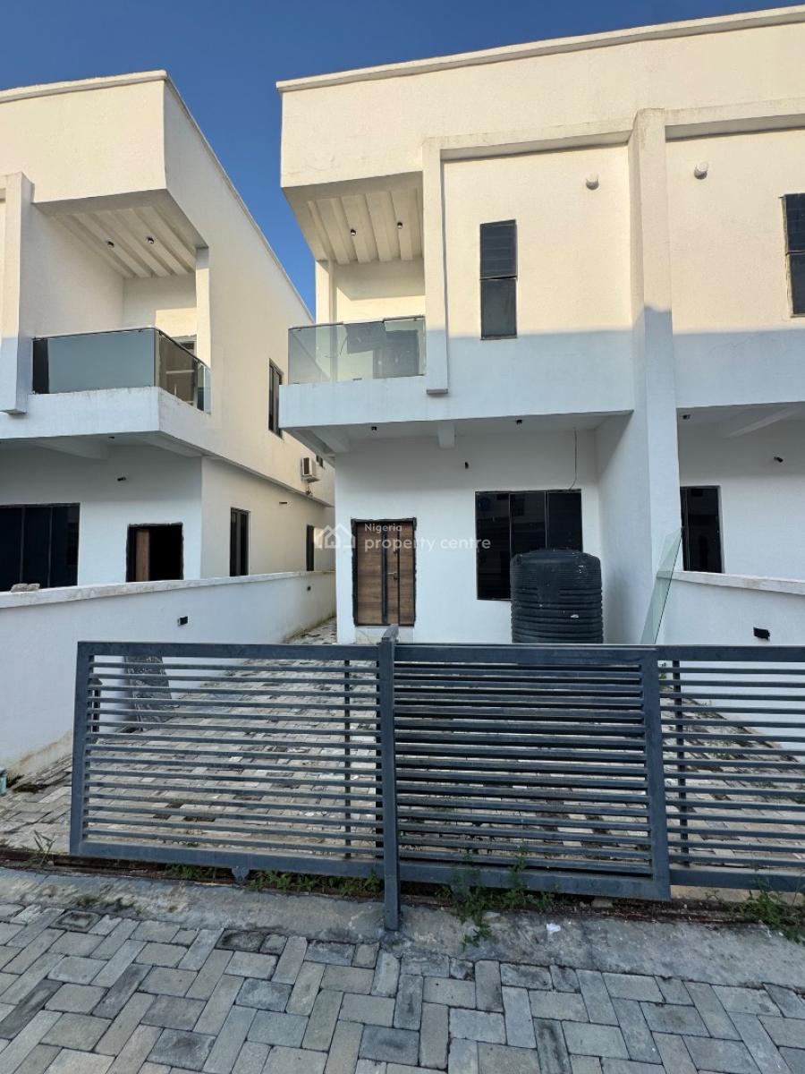 Brand New Massive  Service 4 Bedroom Duplex  Bq.  Pool Gym Playing G, Orchid Road Lekki Before Round About, Lekki, Lagos, Semi-detached Duplex for Sale