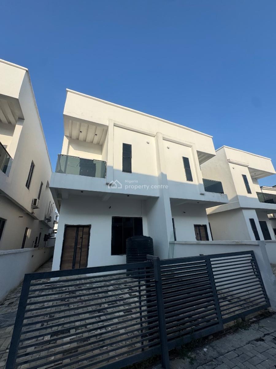 Brand New Massive  Service 4 Bedroom Duplex  Bq.  Pool Gym Playing G, Orchid Road Lekki Before Round About, Lekki, Lagos, Semi-detached Duplex for Sale