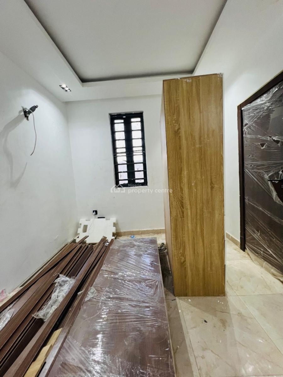 Standard Newly Built 4 Bedroom Terrace Duplex with Bq, Exclusive Terraces with Solar, Garage and Bq in a Well Secured Estate, Surulere, Lagos, Terraced Duplex for Sale