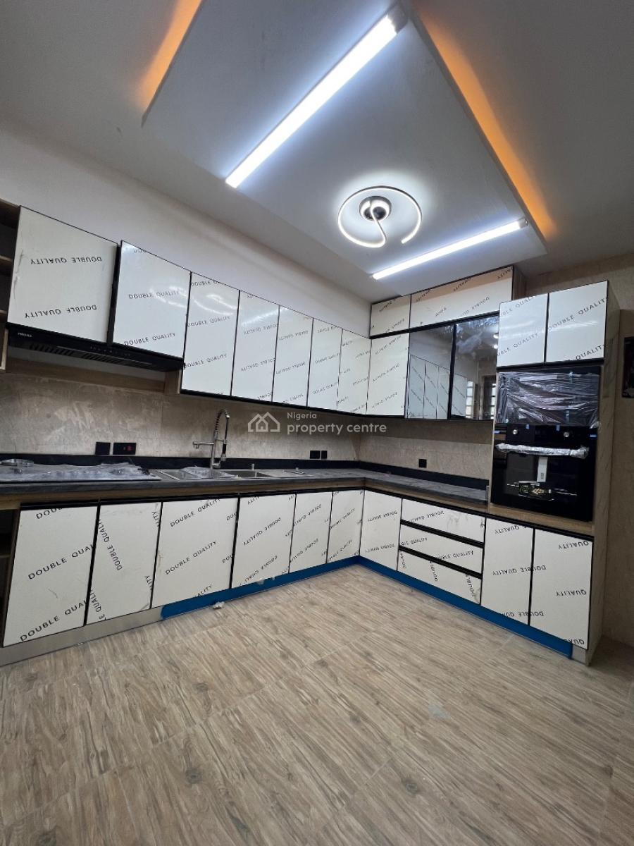 Standard Newly Built 4 Bedroom Terrace Duplex with Bq, Exclusive Terraces with Solar, Garage and Bq in a Well Secured Estate, Surulere, Lagos, Terraced Duplex for Sale