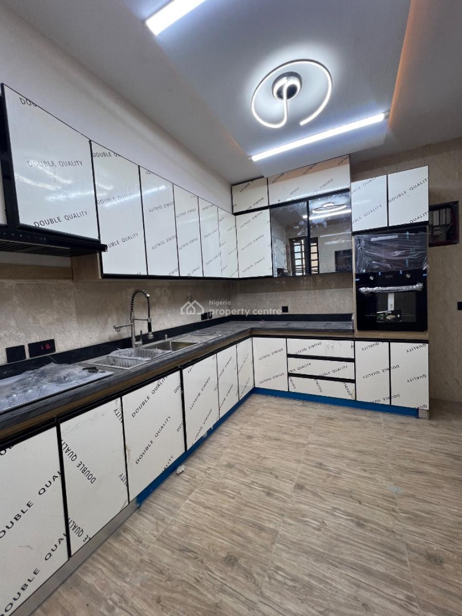 Standard Newly Built 4 Bedroom Terrace Duplex with Bq, Exclusive Terraces with Solar, Garage and Bq in a Well Secured Estate, Surulere, Lagos, Terraced Duplex for Sale