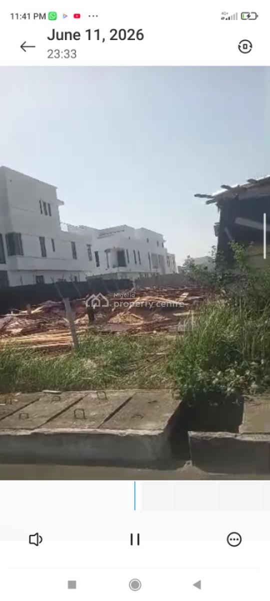 800 Sqm Sand Filled Corner  Piece Land, Cowrie Creek Est, Ikate, Lekki, Lagos, Residential Land for Sale