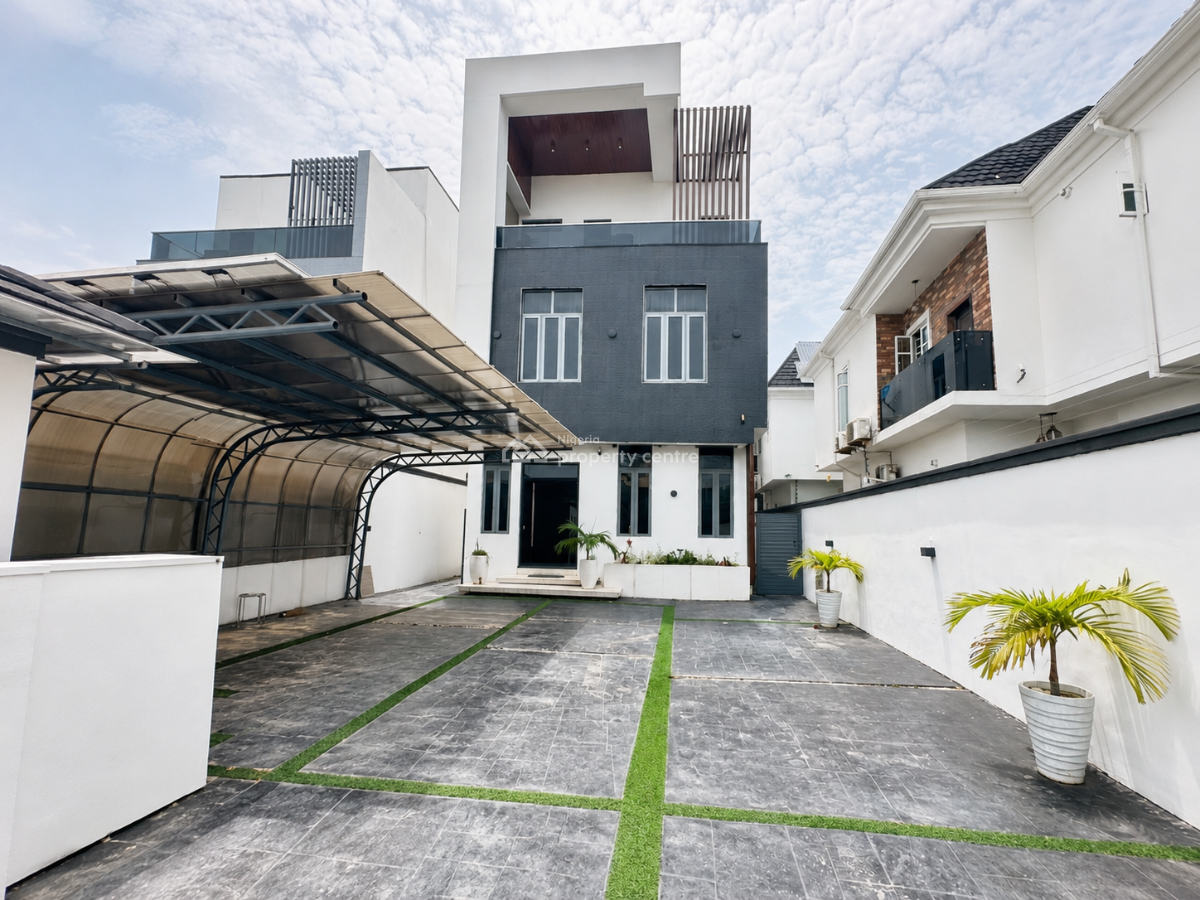 5 Bedroom Fully Detached Duplex with Bq, Lekki Phase 1, Lekki, Lagos, Detached Duplex for Rent