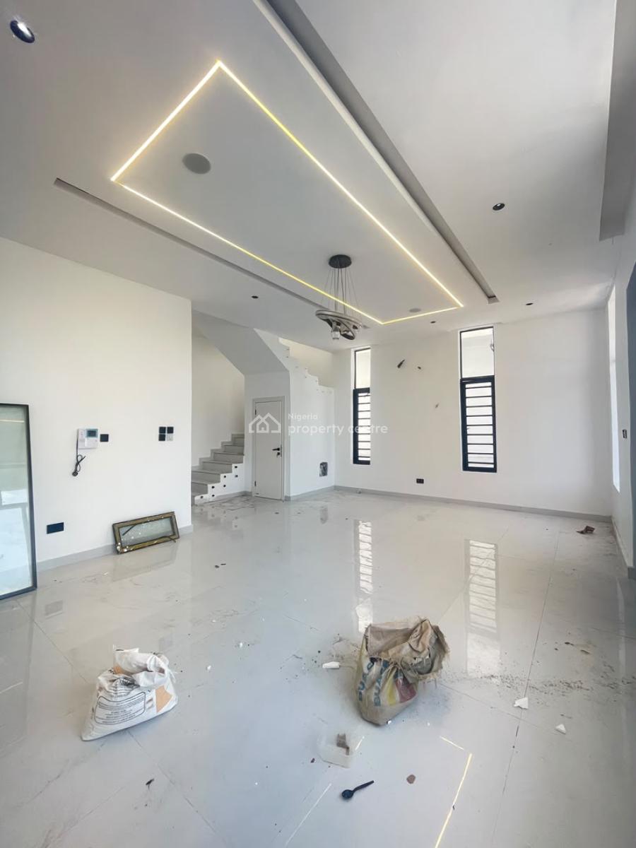 Lovely Built 4 Bedroom Fully Detached Duplex with Swimming Pool & Bq, Ajah, Lagos, Detached Duplex for Sale