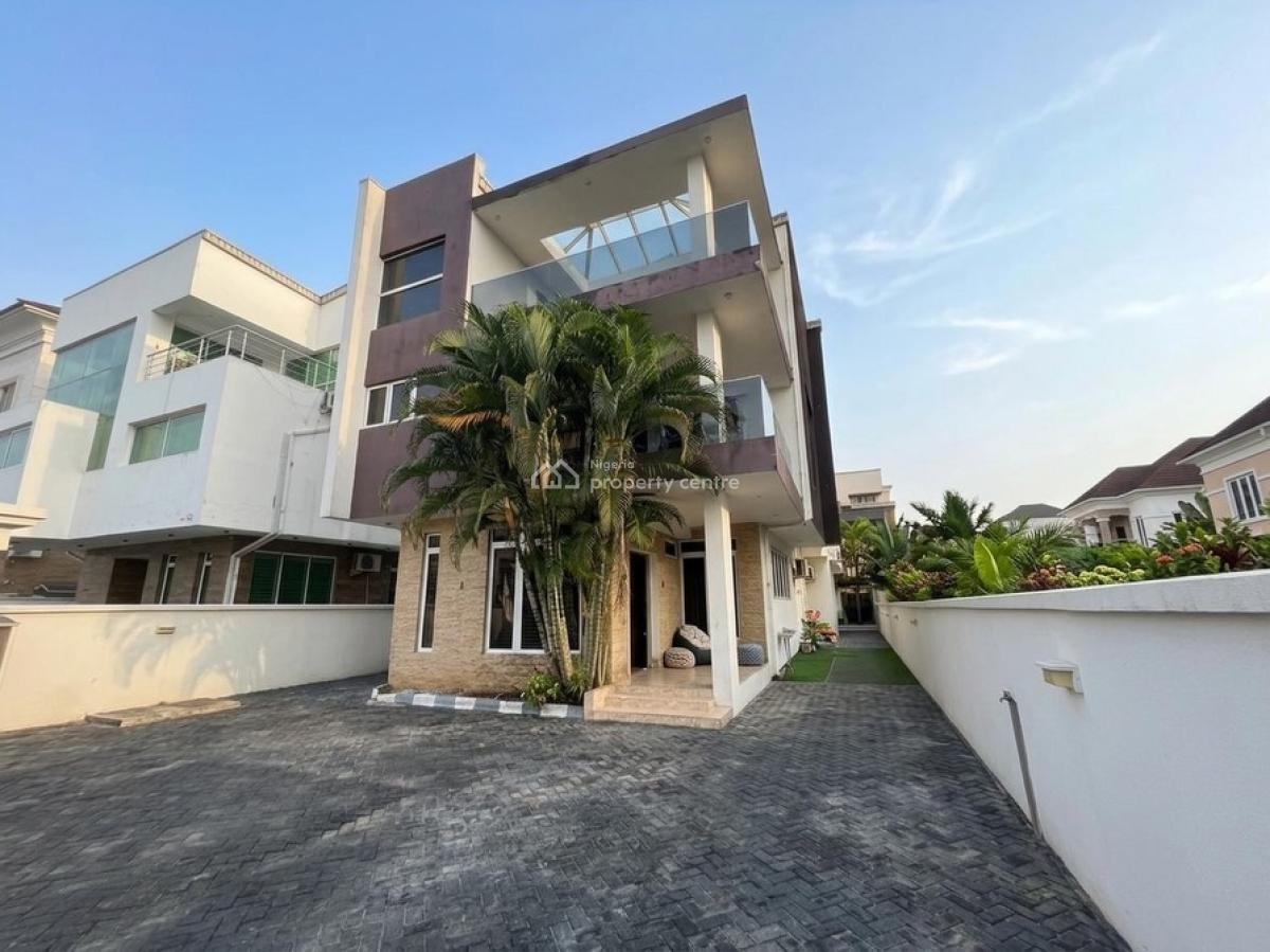 5 Bedroom Fully Detached Luxury Residence with Sq, Banana Island, Ikoyi, Lagos, Detached Duplex for Rent