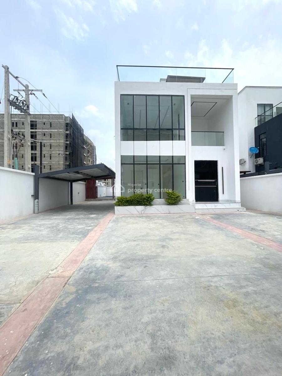 5 Bedroom Fully Detached Smart Duplex with Swimming Pool & Rooftop Ter, Lekki Phase 1, Lekki, Lagos, Detached Duplex for Sale