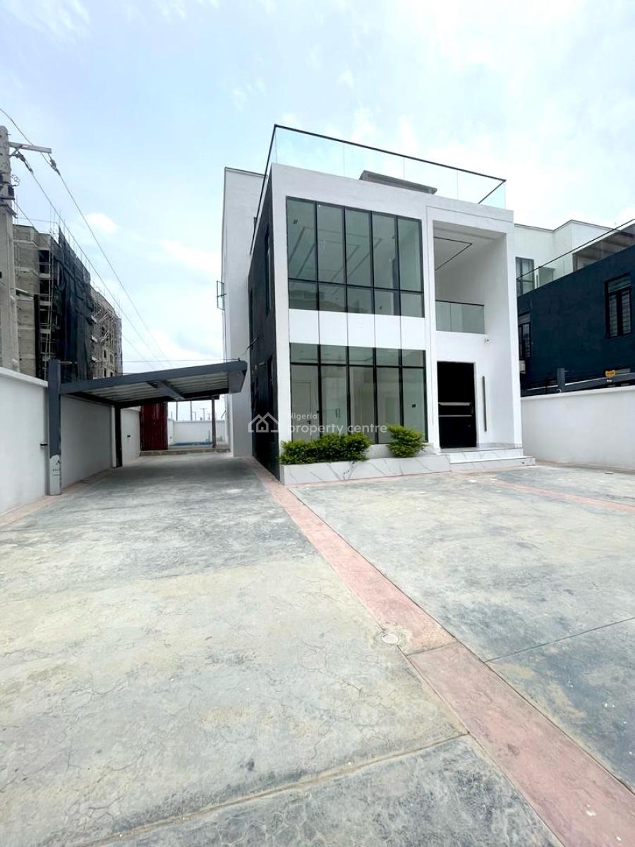 5 Bedroom Fully Detached Smart Duplex with Swimming Pool & Rooftop Ter, Lekki Phase 1, Lekki, Lagos, Detached Duplex for Sale