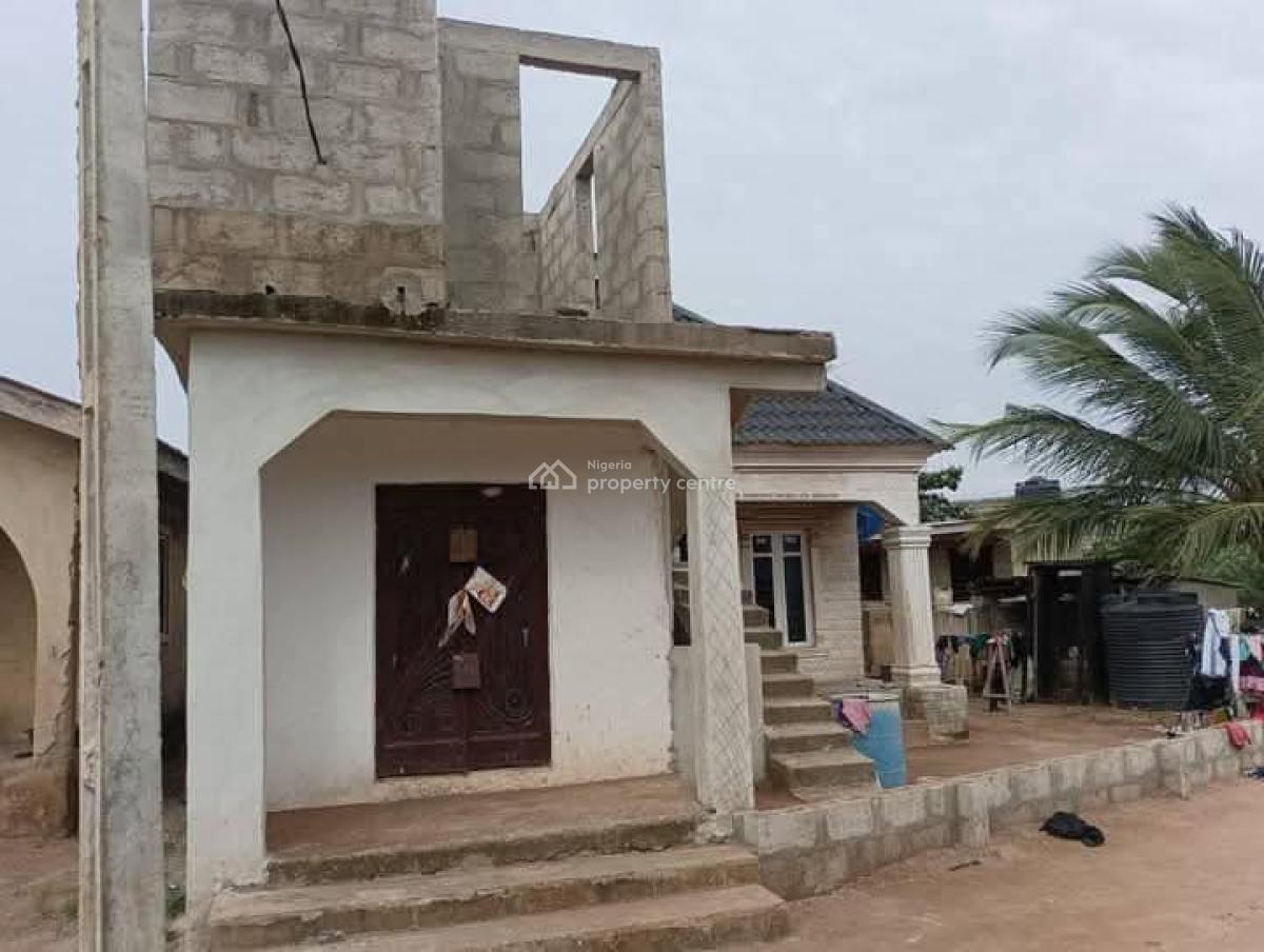 2 Bedroom Flat Pay and Pack in, and One Shop in Front, Ado-odo/ota, Ogun, Detached Bungalow for Sale