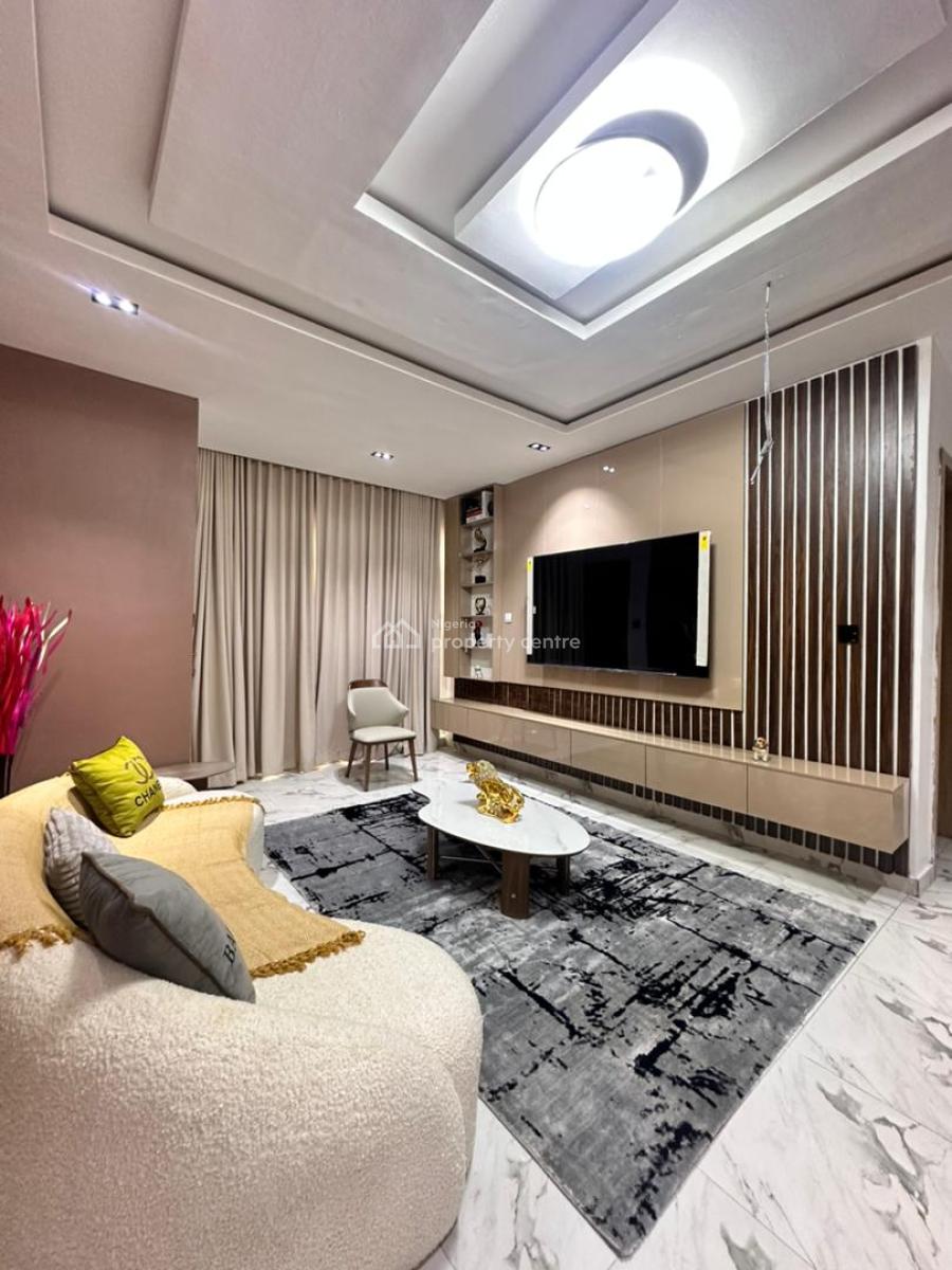 Luxury Fully Furnished Serviced 2 Bedrooms Apartment, Emcel Garden Estate, Orchid Road, By Chevron Toll Gate, Ikota, Lekki, Lagos, Flat / Apartment for Rent