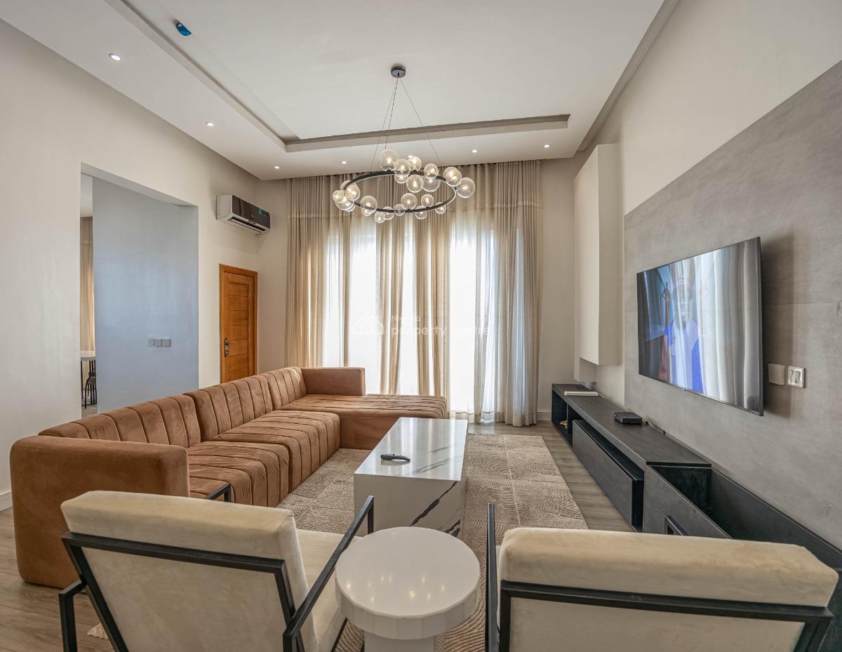 3 Bedrooms Furnished Apartment, Ikate, Lekki, Lagos, Mini Flat (room and Parlour) Short Let