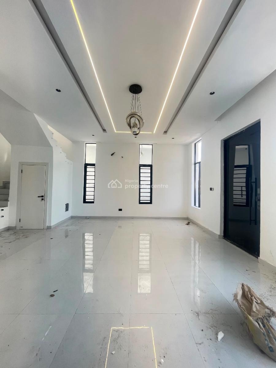 4 Bed Fully Detached Duplex with  Pool, Luxury Living Room, and Bq, Ajah, Lagos, Detached Duplex for Sale