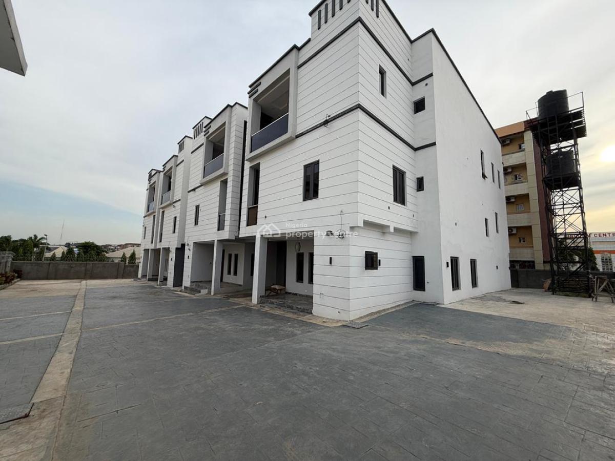 Brand New Luxury 5 Bedroom Terrace Duplex with Bq, Wuye, Abuja, Terraced Duplex for Rent