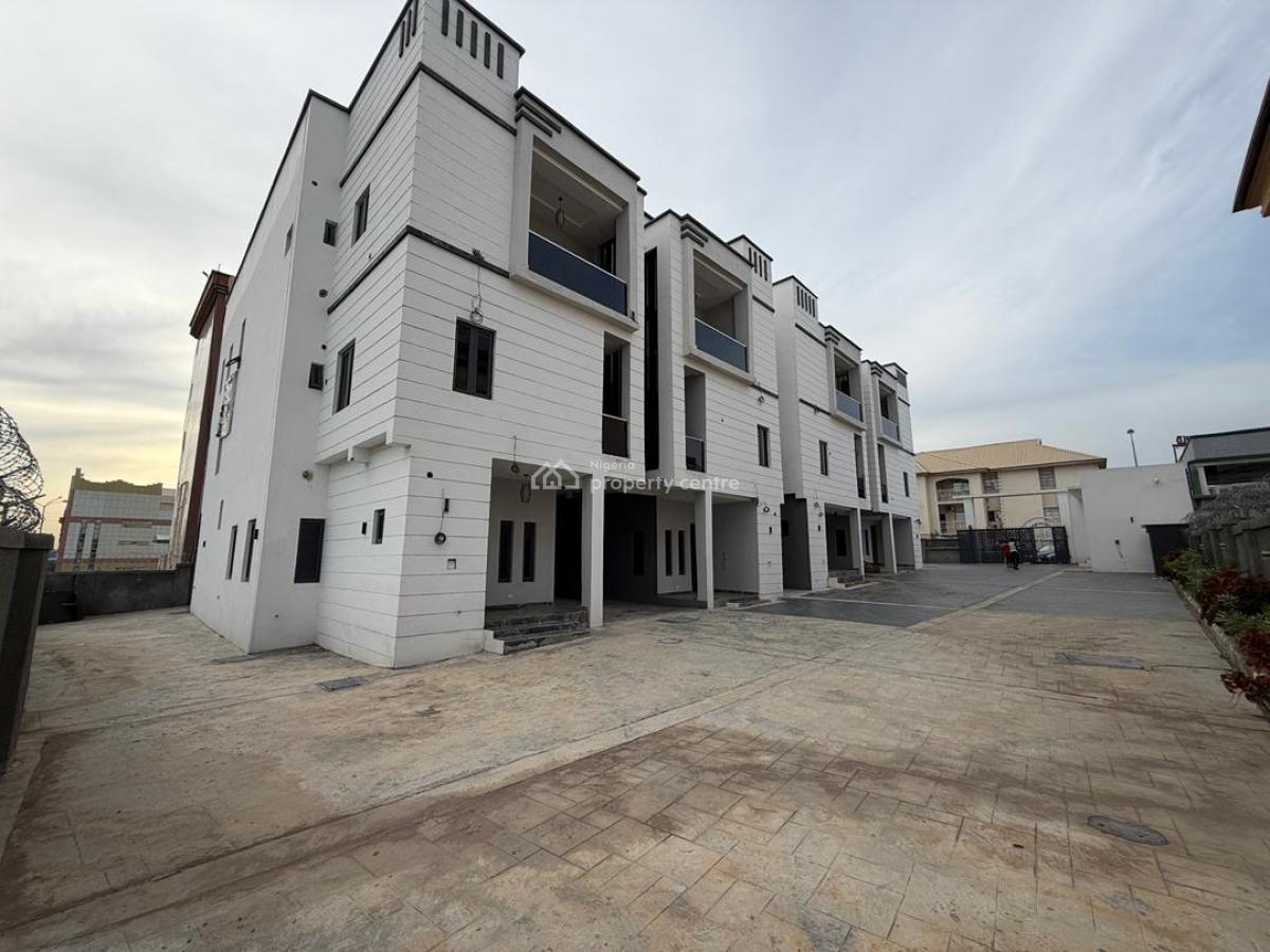 Brand New Luxury 5 Bedroom Terrace Duplex with Bq, Wuye, Abuja, Terraced Duplex for Rent
