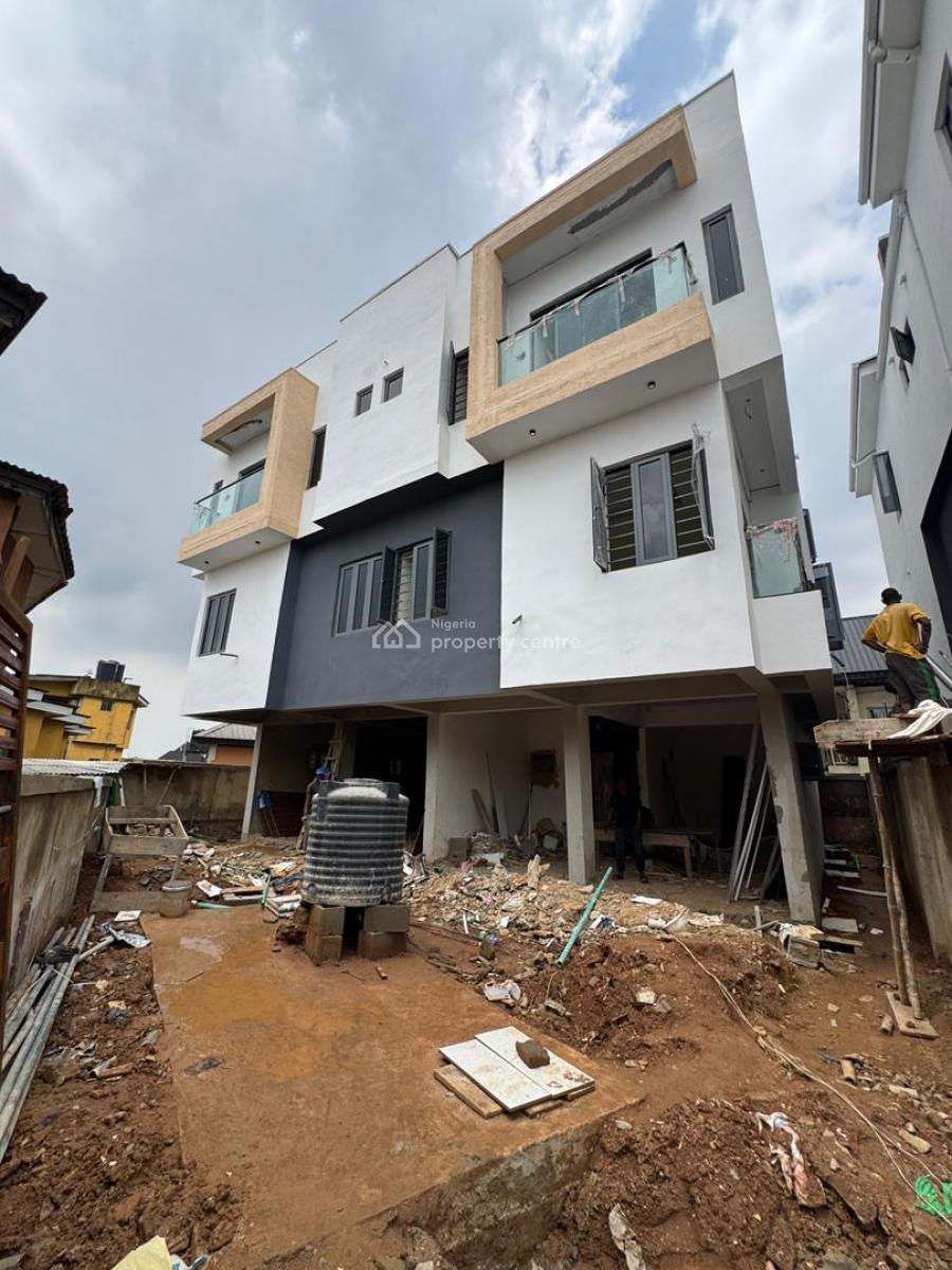 Magnificent Newly Built 4 Bedroom Semi Detached Plus Bq, Maryland, Lagos, Semi-detached Duplex for Sale