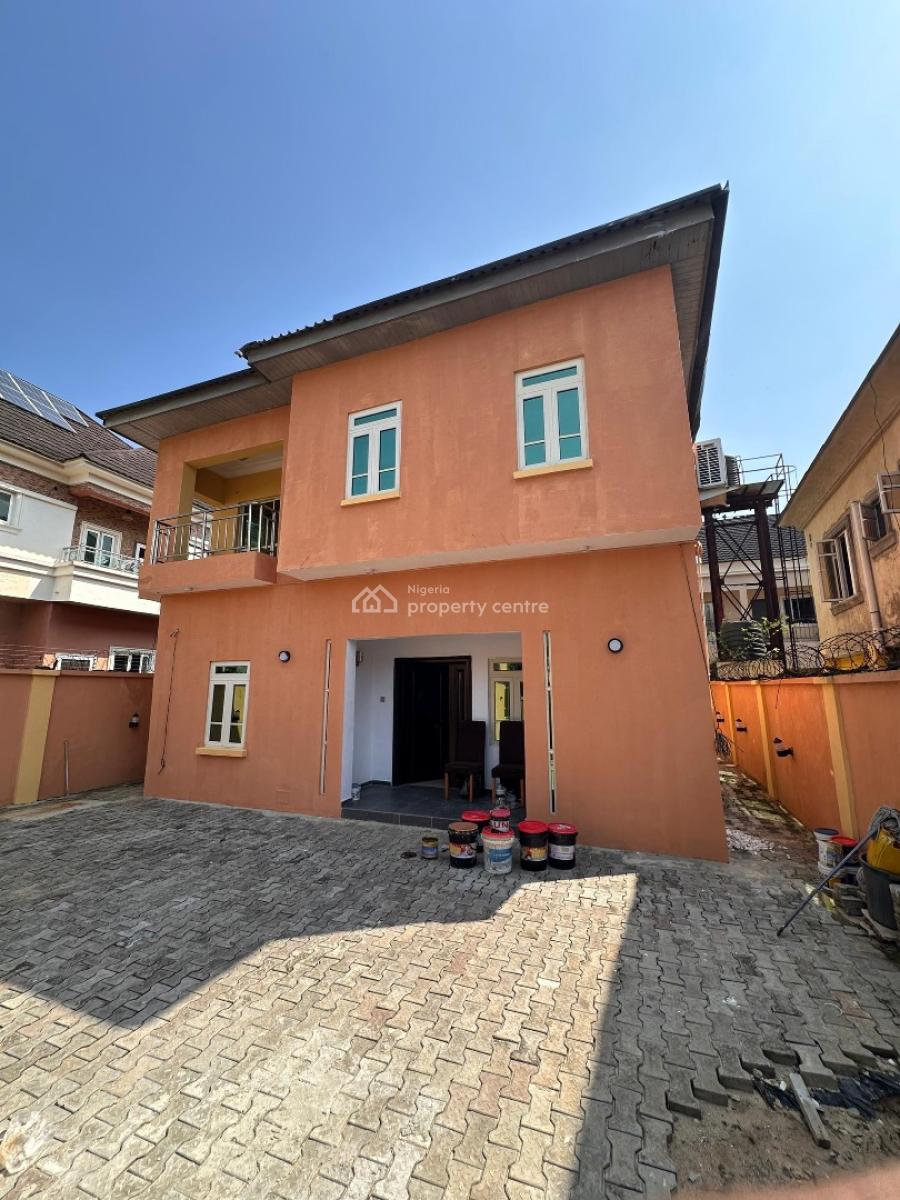 4 Bedroom Fully Detached Home with a Room Bq and Gate House, Ikota, Lekki, Lagos, Detached Duplex for Rent